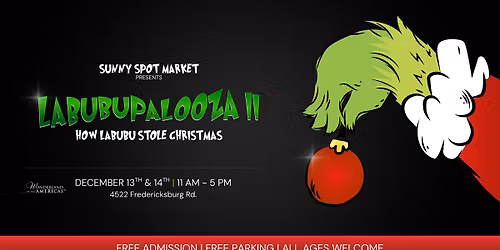 LABUBUPALOOZA II | Wonderland of The Americas | December 13 & 14 | 11 AM - 5 PM