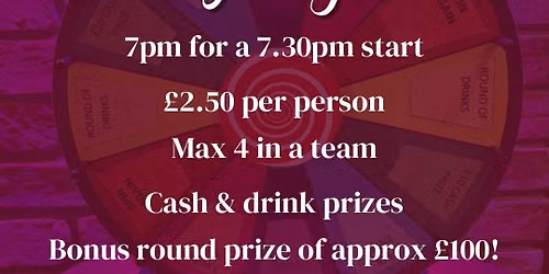 Bar Brunel Quiz Night