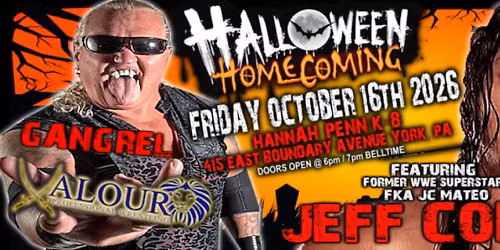 Valour Pro Wrestling Presents: Halloween Homecoming