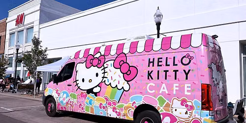 Hello Kitty Cafe Truck Central - Denver Appearance
