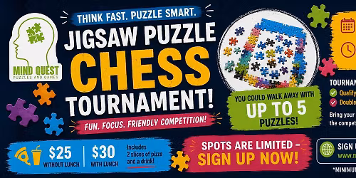 Jigsaw PUZZLE CHESS Tournament