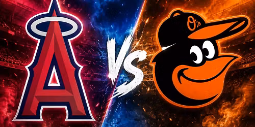 Baltimore Orioles at Los Angeles Angels at Angel Stadium