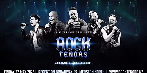 ROCK TENORS - ANTHEMS RELOADED TOUR