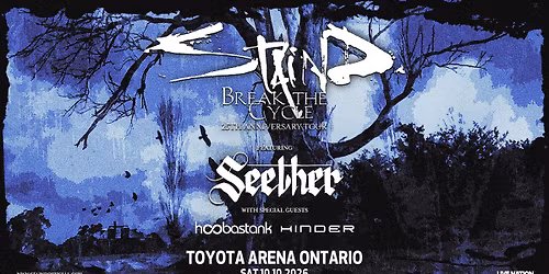 Staind: Break The Cycle 25th Anniversary Tour