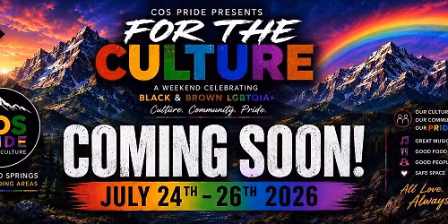 For The Culture: COS Black Pride Weekend