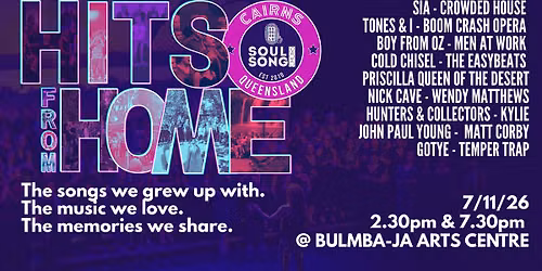 Soul Song Cairns - Hits From Home - Evening Show