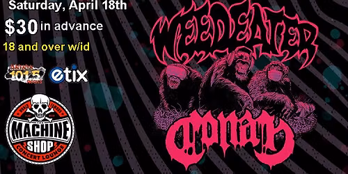 WEEDEATER at The Machine Shop