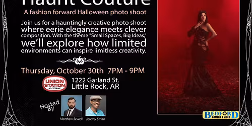 Haunt Couture Halloween Photo Shoot in Little Rock