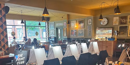 Painting party at The Alchemist in Nottingham