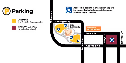 Parking ASU Maroon