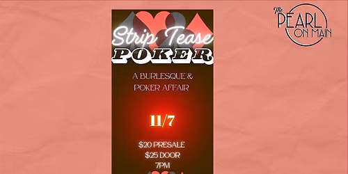 Strip Tease Poker - A Burlesque & Poker Affair