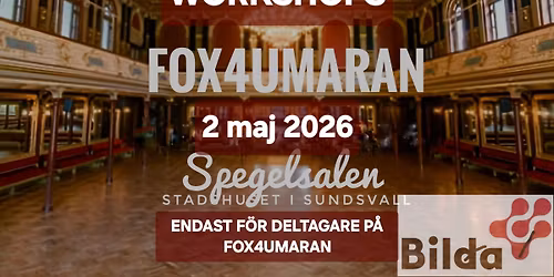Workshops p\u00e5 FOX4UMARAN 2026