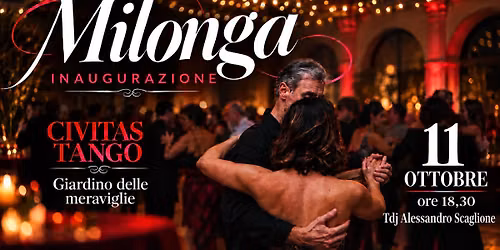 Milonga Civitas "Inaugurazione" - Tdj Alessandro Scaglione