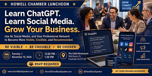 Howell Chamber November Business Luncheon & Educational Program