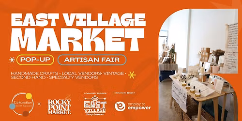 East Village Fair x Rocky Point Market - Local Vendors & More!