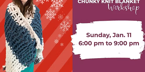 Step-By-Step Chunky Knit Blanket