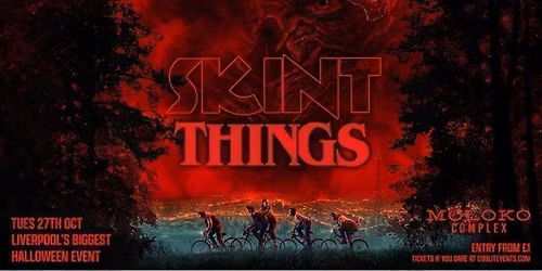 SKINT THINGS \ud83e\ude78 \ud83e\udd1a\ud83d\udeb2 \ud83d\udcfa\ud83e\ude78\ud83e\uddc7  HALLOWEEN SPECIAL - Liverpool's Iconic Student Night \u2728\ud83c\udf89
