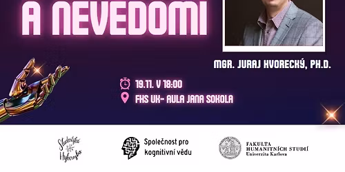 Dr. Juraj Hvoreck\u00fd: AI a nev\u011bdom\u00ed