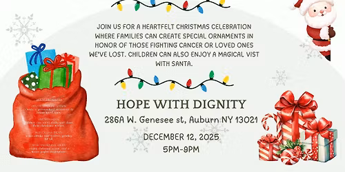 A Christmas of Hope Santa and Ornament Tribute 