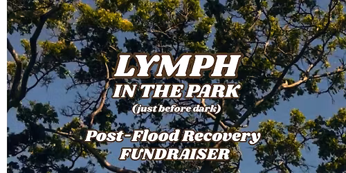 LYMPH IN THE PARK (just before dark) - Flood Relief Fundraiser
