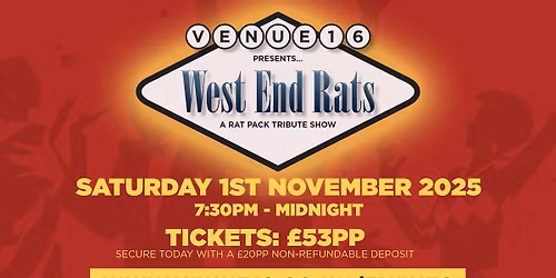 West End Rats - Tribute Show