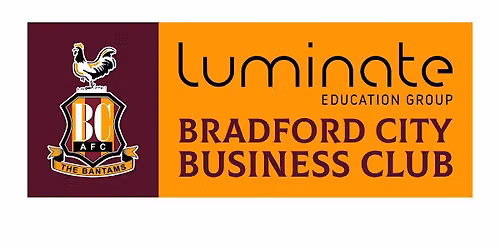 Bradford City Business Club proudly sponsored by Luminate Education Group