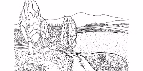 Wine & Travel-Inspired Watercolor Class