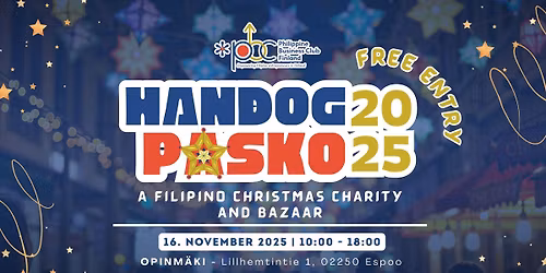 HANDOG PASKO 2025: Christmas Charity Party & Bazaar