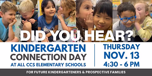 Kindergarten Connection Day