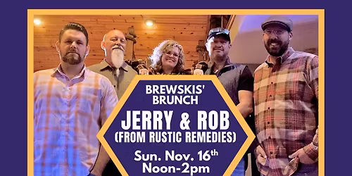 Sunday Brunch with Jerry & Rob of Rustic Remedies