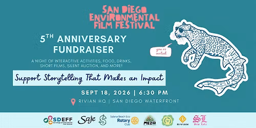San Diego Environmental Film Festival 2026 Fundraiser