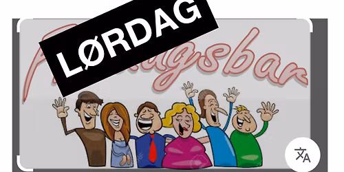 Fredags bar bliver til l\u00f8rdag pga julefrokoster