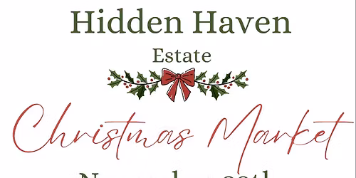 Hidden Haven Estate: Christmas Market