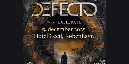 Defecto + support: Exelerate | Hotel Cecil, K\u00f8benhavn
