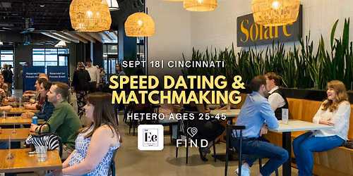 Speed Dating for Singles Ages 25-45 | Cincinnati