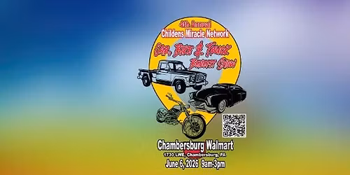 Children's Miracle Network 4th Annual Car, Truck, Bike and Jeep show