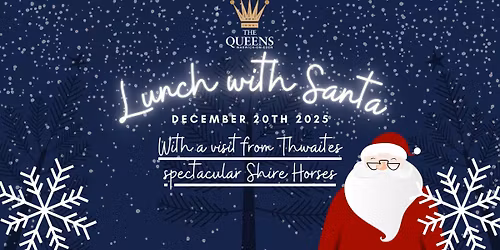 Lunch with Santa and Thwaites' Shire Horses