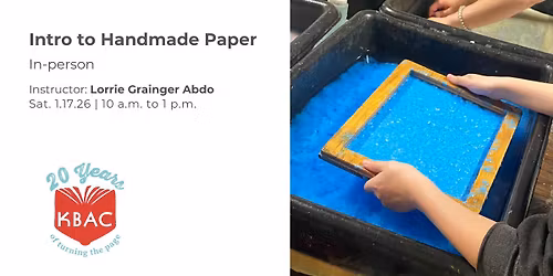 Workshop - Intro to Handmade Paper