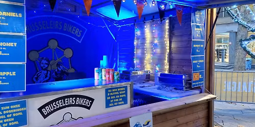 Brusseleirs Bikers au March\u00e9 de No\u00ebl de Jette 2025