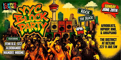 ROCK THE BLOCK: Afrobeats, Hip Hop, R&B & Amapiano Day Party