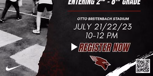 2026 YOUTH FOOTBALL CAMP - REGISTER TODAY!