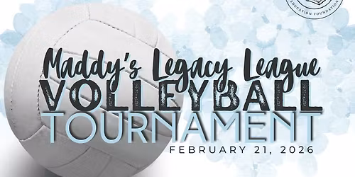Maddy's Legacy League Volleyball Tournament