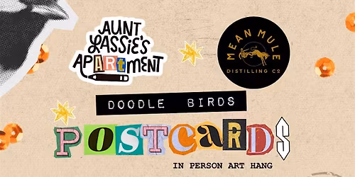 Artsy Craft: Doodle Birds Postcard Set