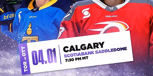 PWHL Takeover Tour: Ottawa Charge vs. Toronto Sceptres