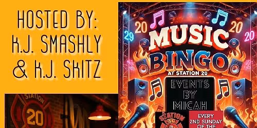 Music Bingo at Station 20 Pub (Smashly & Skitz)