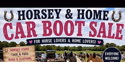 Horse & Home Car Boot Sale