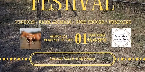 In the Wild Fall Festival at Edward\u2019s Ranch