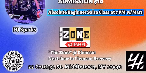 Salsa Takeover Social - at Clemson Bros - THE ZONE!