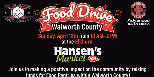 Donate for a Plate Cookout \u2013 Help Drive Out Hunger in Elkhorn