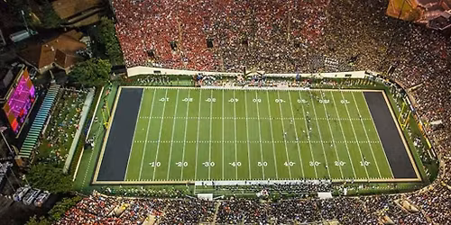 Auburn Tigers at Vanderbilt Commodores Football